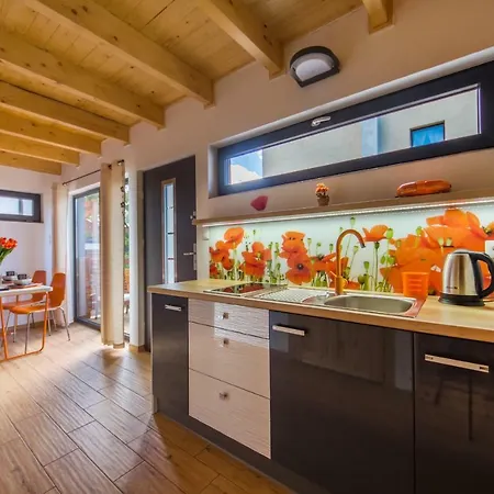 Деревянный коттедж Morskie Tarasy