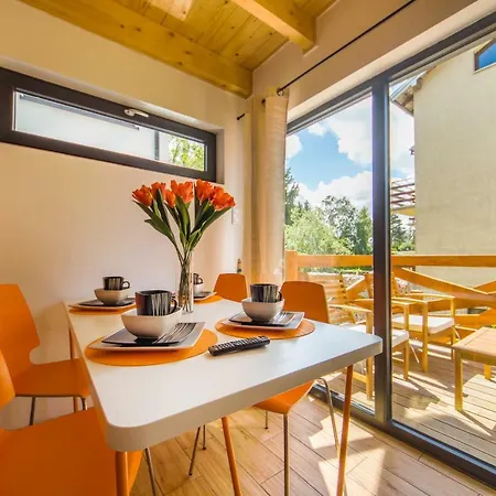 Morskie Tarasy Деревянный коттедж Ястшембя-Гура